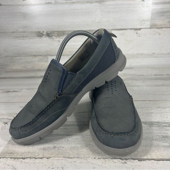 Clarks slip Ons Mens 8 - Picture 4 of 9